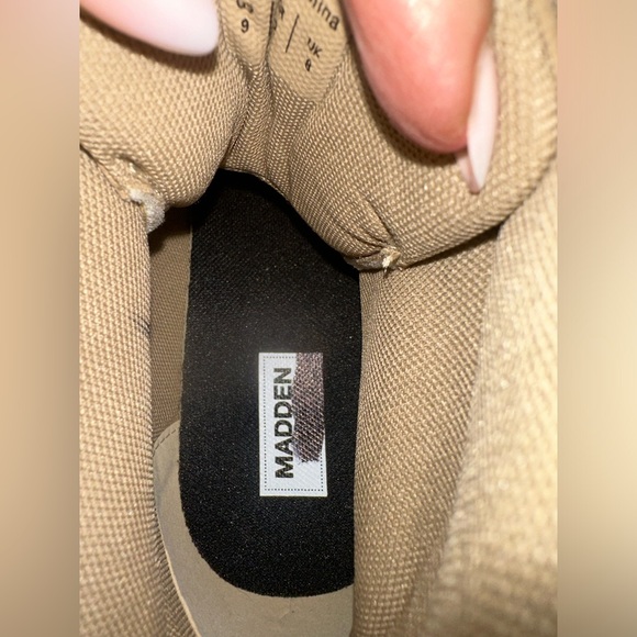 Steve Madden Men's Guntur Utility Style Boots Size 9 Men’s Cognac - NWT - Picture 9 of 9